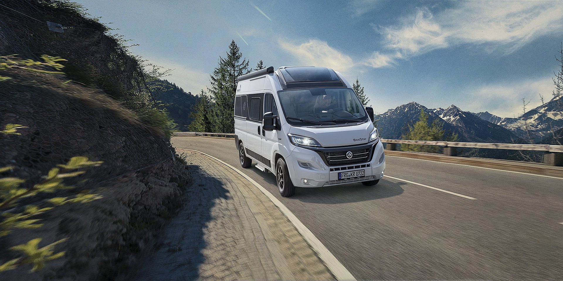 KNAUS Wohnmobil Fahrt